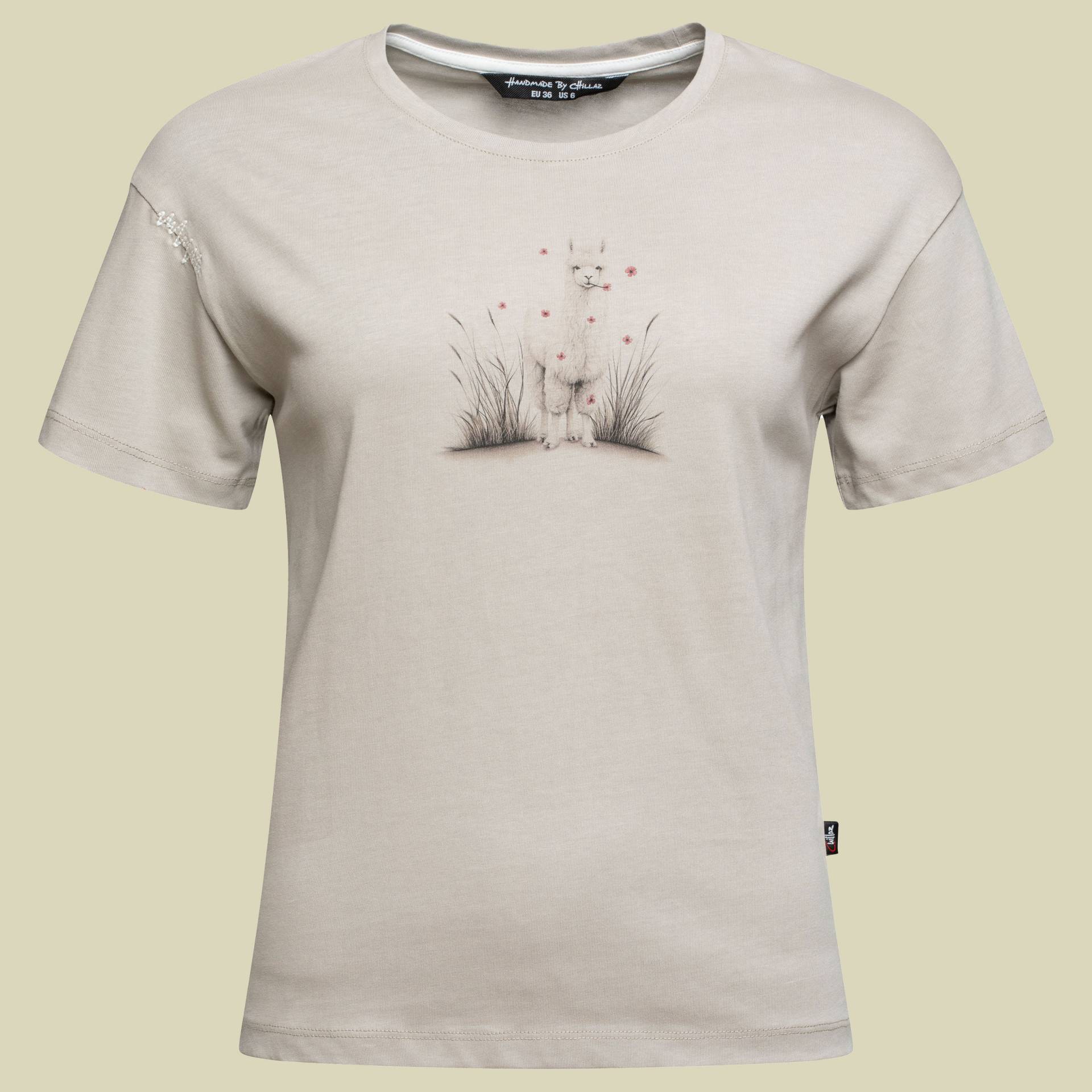 Leoben Alpaca Meadow T-Shirt Women 40 beige - beige Leoben Alpaca Meadow T-Shirt Women 40 beige - beige von Chillaz