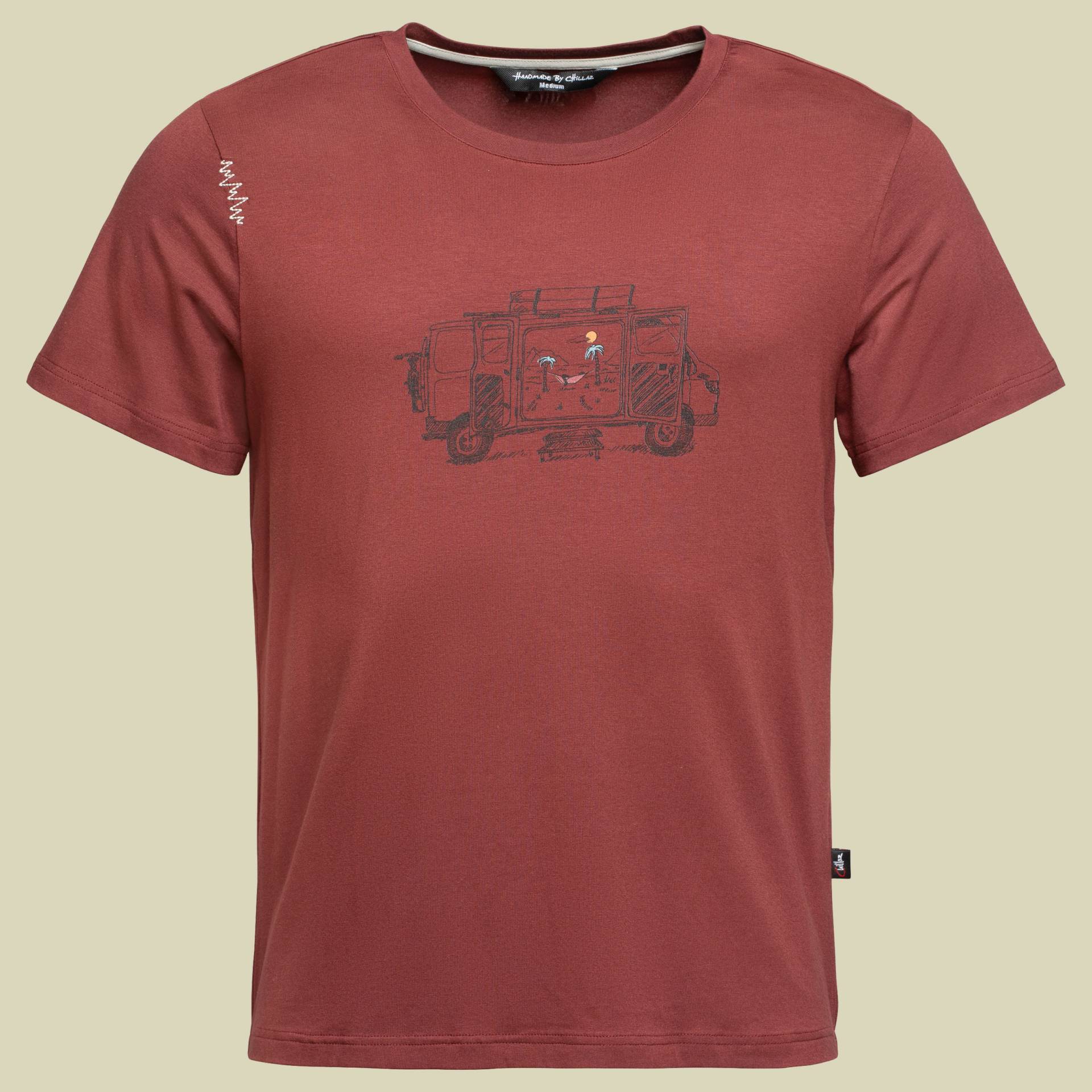 Van Life T-Shirt Men L rot - dark red Van Life T-Shirt Men L rot - dark red von Chillaz