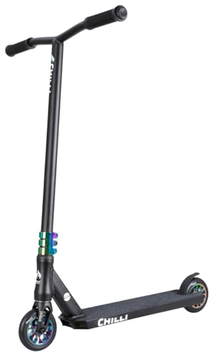 Chilli Scooter 112-9 Reaper Grim Neochrome Kinderscooter, Chrome, 84 cm von Chilli Pro Scooter