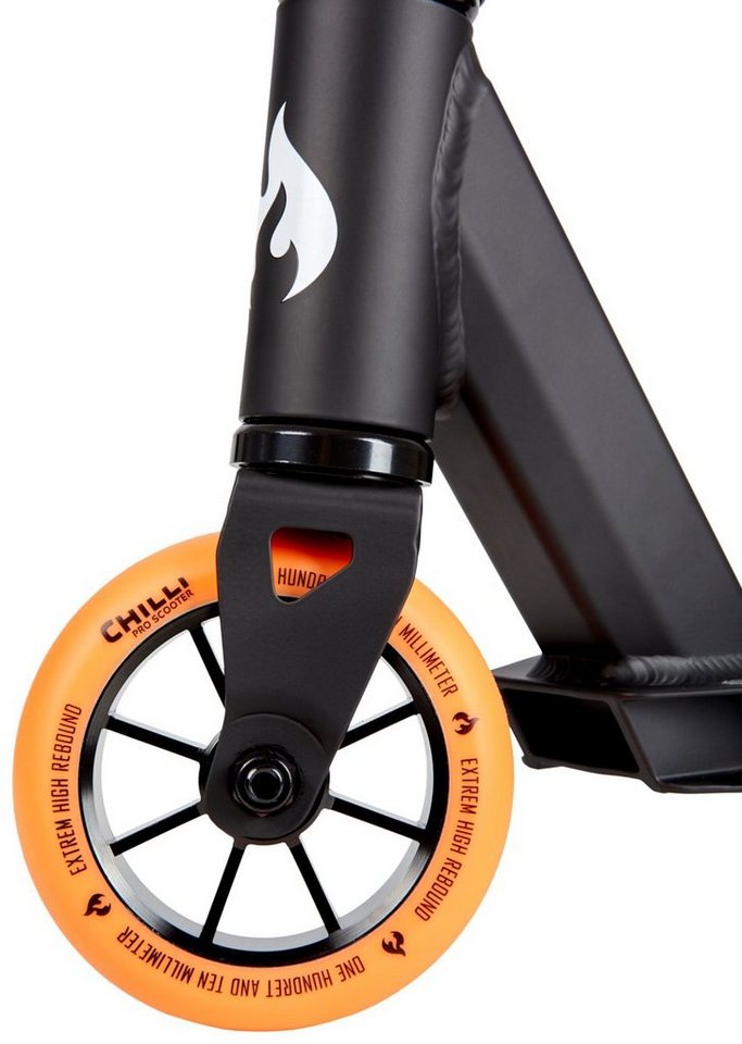 Chilli Stuntscooter Chilli Pro Base Stunt-scooter H=82cm schwarz / orange von Chilli