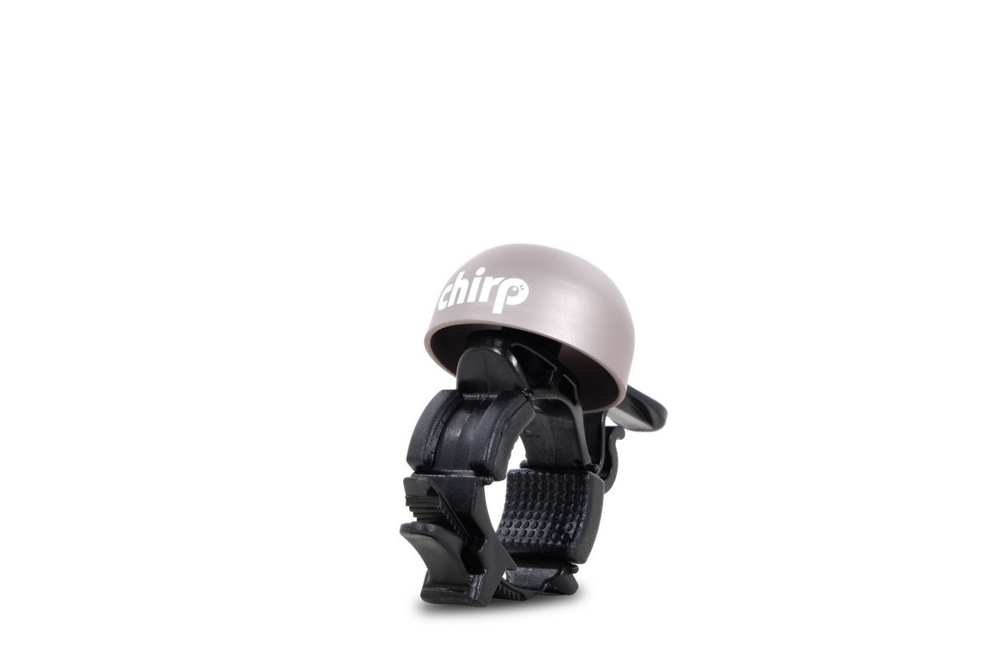 Chirp Fahrradklingel Miniclip Glocke, grau-matt Chirp Fahrradklingel Miniclip Glocke, grau-matt von Chirp