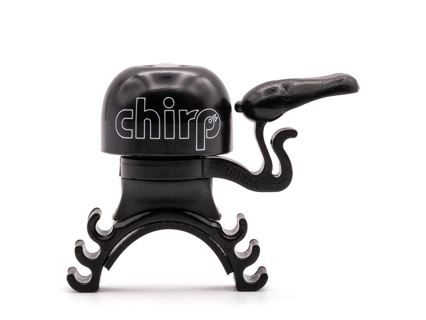 Chirp Fahrradklingel Ministrap Universal Glocke, schwarz Chirp Fahrradklingel Ministrap Universal Glocke, schwarz von Chirp