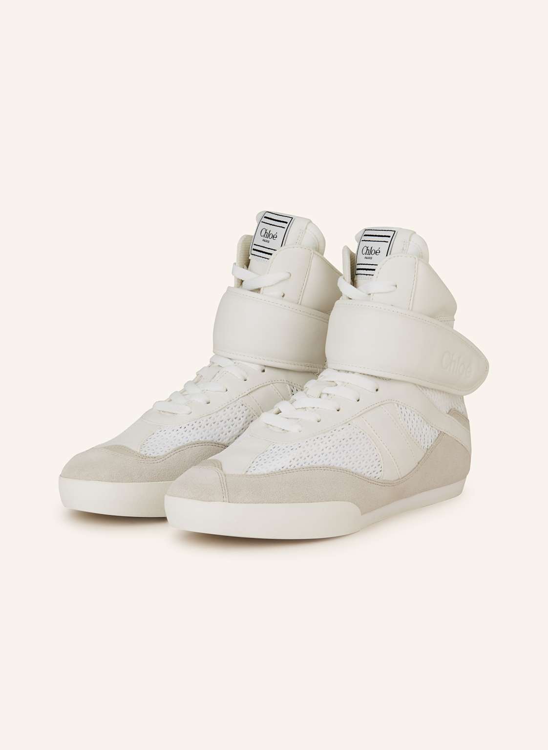 Chloé Hightop-Sneaker Kick weiss Chloé Hightop-Sneaker Kick weiss von Chloé