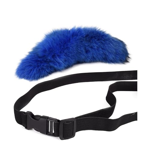 Therian Tail Kunstfell Fuchsschwanz Anhänger Faux Fur Fox Keychain Fuchs Schwanze Furry (15) von ChongKuan