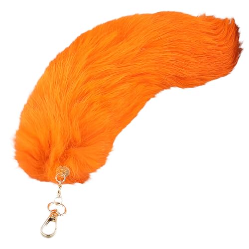 Therian Tail Kunstfell Fuchsschwanz Anhänger Faux Fur Fox Keychain Fuchs Schwanze Furry (31) von ChongKuan