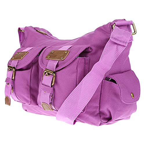 Christian Wippermann Damen Handtasche Schultertasche Tasche Umhängetasche Canvas Shopper Crossover Bag Lila Christian Wippermann Damen Handtasche Schultertasche Tasche Umhängetasche Canvas Shopper Crossover Bag Lila von Christian Wippermann