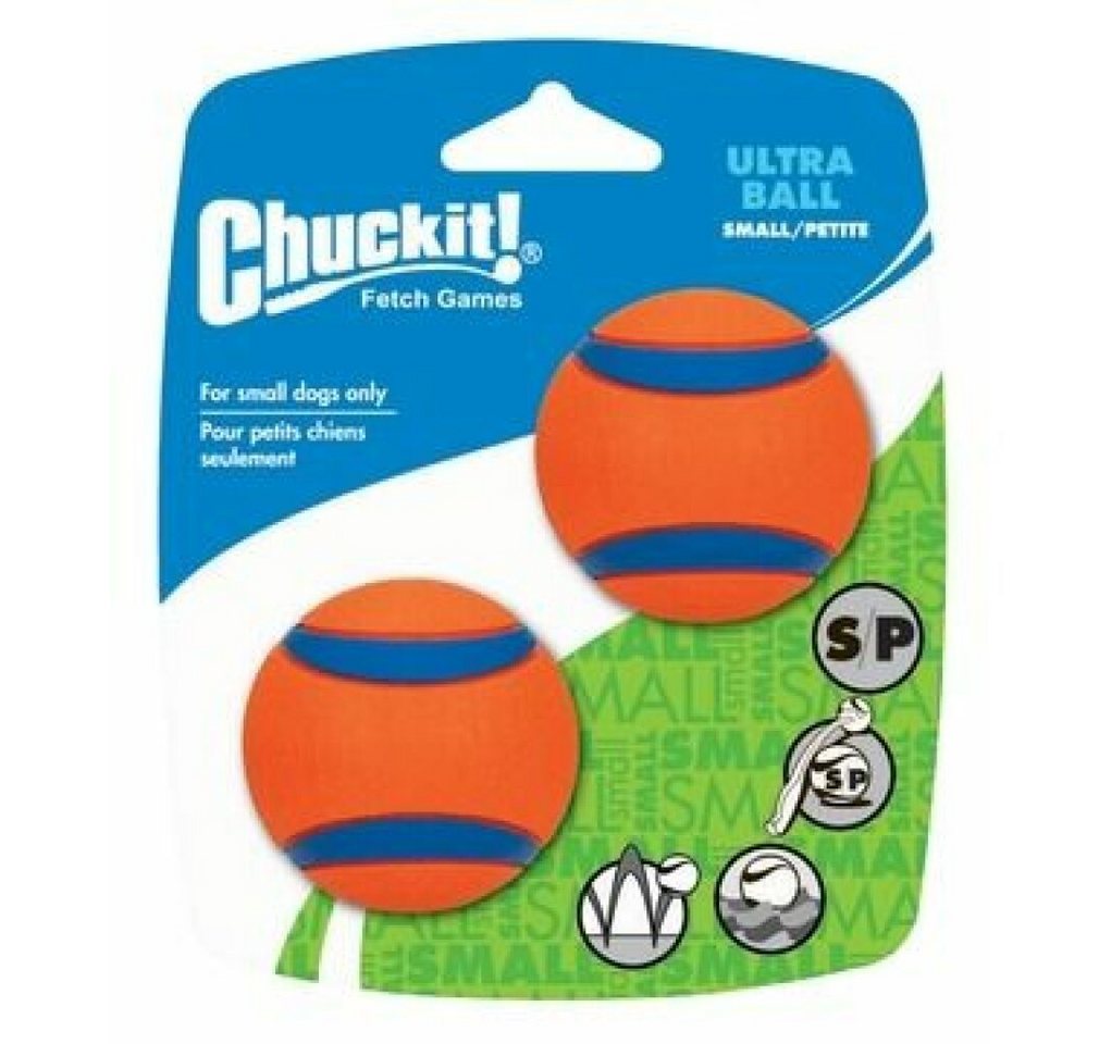 Chuckit Tierball Ultra Ball S 5 cm 2 Pack von Chuckit