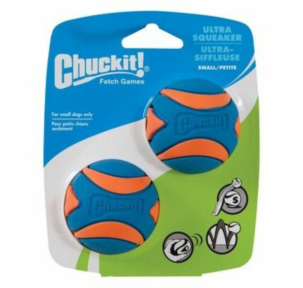 Chuckit Tierball Ultra Squeaker Ball S 5 cm 2 pcs. von Chuckit