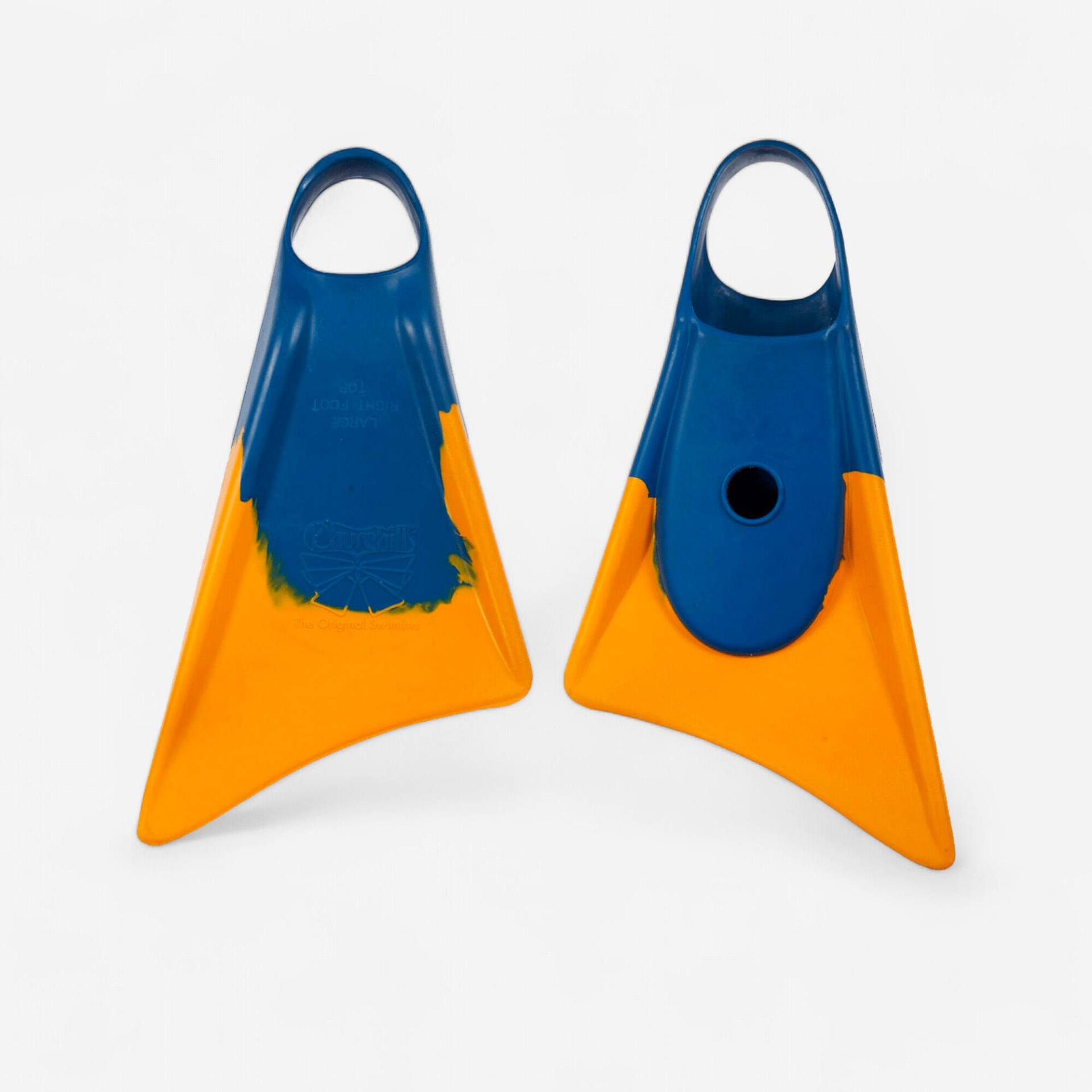 Flossen Bodyboard Makapuu orange/blau Flossen Bodyboard Makapuu orange/blau von Churchill