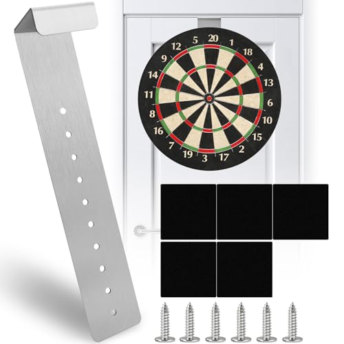 Dartscheibe Halterung, Wand aufhängen Halterung Set, Dartscheiben-Aufhängeset, Steeldartscheibe, Aufhängung Montagehalterung, Dart Board Wandhalter für Steeldart Boards(mit Schrauben, Eva-Polster) Dartscheibe Halterung, Wand aufhängen Halterung Set, Dartscheiben-Aufhängeset, Steeldartscheibe, Aufhängung Montagehalterung, Dart Board Wandhalter für Steeldart Boards(mit Schrauben, Eva-Polster) von CiShow