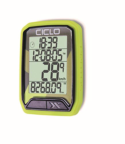 CICLO PROTOS 113 verkabelter Fahrradcomputer, in grün, mit 13 Funktionen CICLO PROTOS 113 verkabelter Fahrradcomputer, in grün, mit 13 Funktionen von Ciclosport