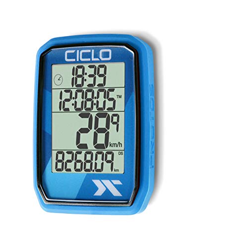 Ciclosport Protos 105 Fahrradcomputer Blau Einheitsgröße von Ciclosport