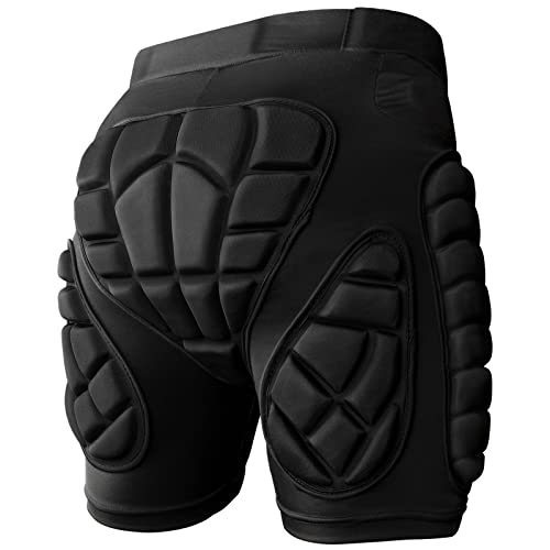 Cienfy 3D Hüftpolster Eva Protektorenhose Gepolsterter Shorts Crash-Pad Impakthose für Skiing, Eislauf, Snowboardfahren Und Skateboardfahren von Cienfy