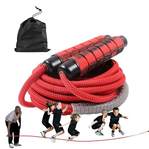 Cileznw Springseil, Übungsspringseil, verstellbare Fitness-Seile, Fitness-Zubehör, verhedderungsfrei, mit ergonomischem Griff, Springseil für Training, Springen, Fitnessstudio, Fitness von Cileznw