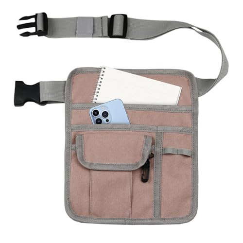 Cileznw Waiter Waist Pouch, Waitstaff Utility Belt, Restaurant Waist Pouch, Restaurant Serving Apron Bag, Working Serving Apron Nurse Storage Bag, Portable Waist Bag for Waitstaff Restaurants Bar von Cileznw