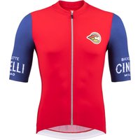 CINELLI Supercorsa Kurzarmtrikot, für Herren, Größe L, Radtrikot, von Cinelli