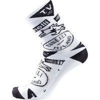 CINELLI Tempo Radsocken, für Herren, Größe 2XL, Fahrradsocken, von Cinelli