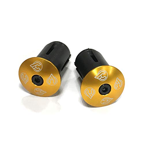 Cinelli Bar End Expander Plugs Stabend-Dehnungsstopfen, Gold, Universal Cinelli Bar End Expander Plugs Stabend-Dehnungsstopfen, Gold, Universal von Cinelli