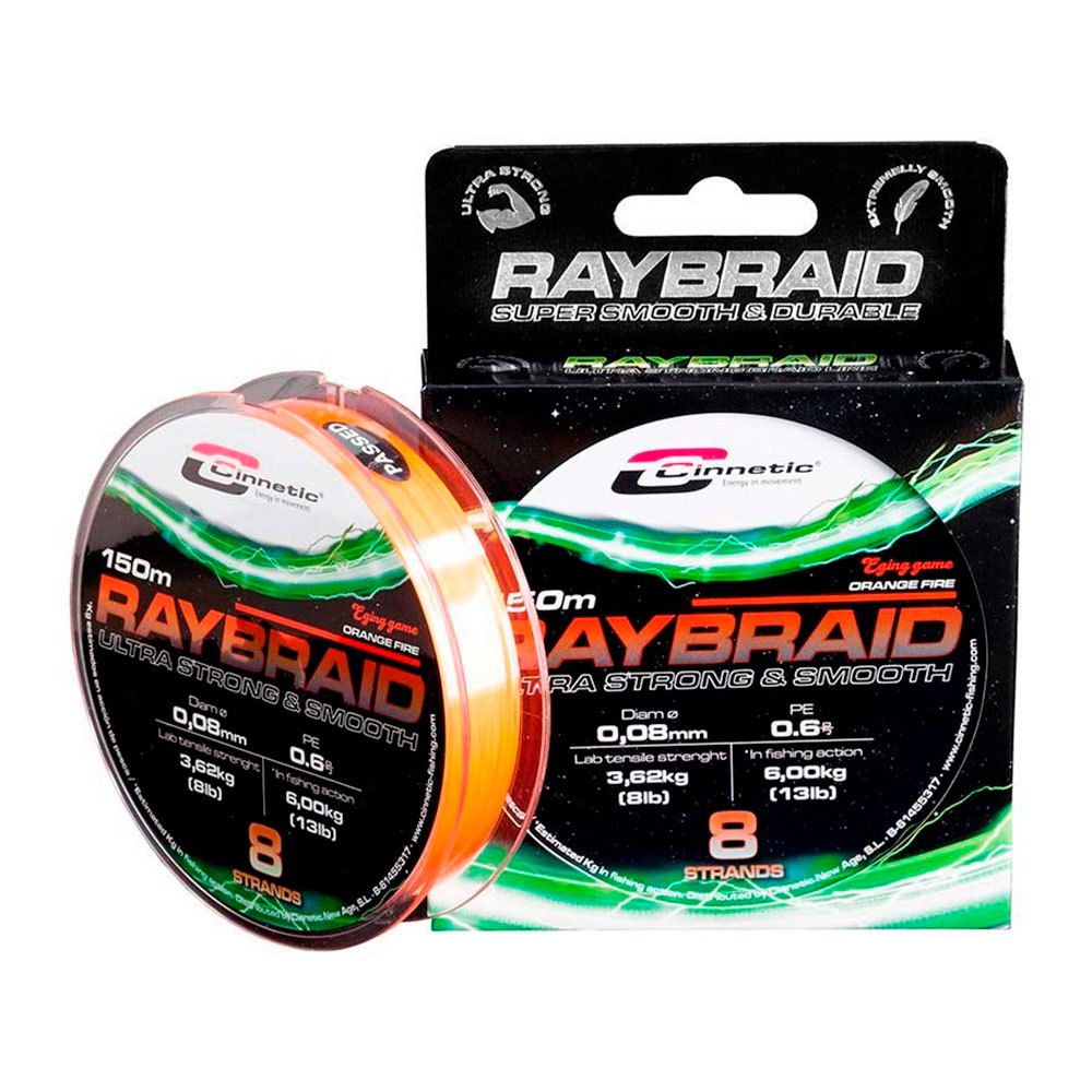 Cinnetic 8 Braided Line 270 M Durchsichtig 0.250 mm Cinnetic 8 Braided Line 270 M Durchsichtig 0.250 mm von Cinnetic