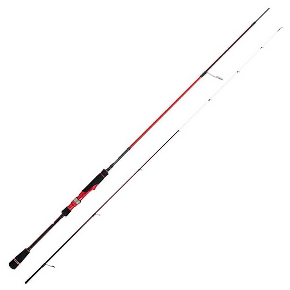 Cinnetic Crafty Crb4 Sea Bass Evolution Light Game Spinning Rod Rot 2.40 m / 10-30 g von Cinnetic