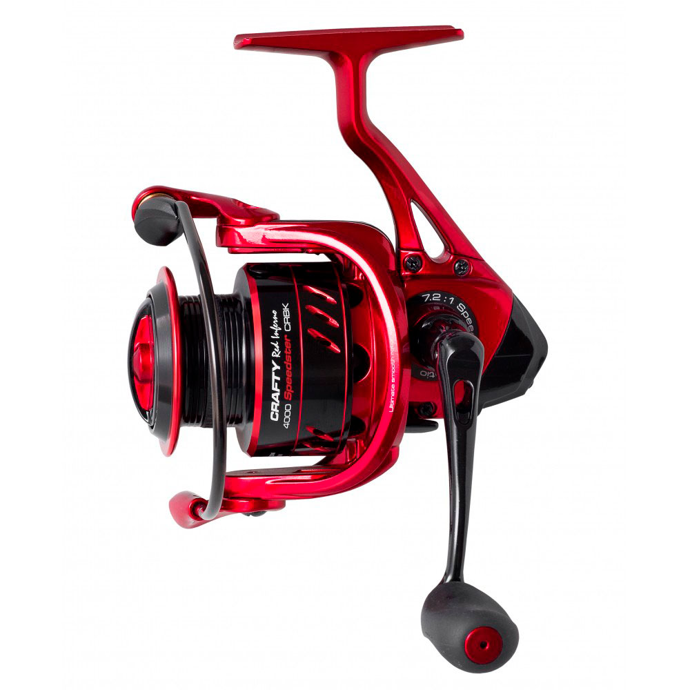 Cinnetic Crafty Red Inferno Crbk Speed Spinning Reel Rot 4000 von Cinnetic