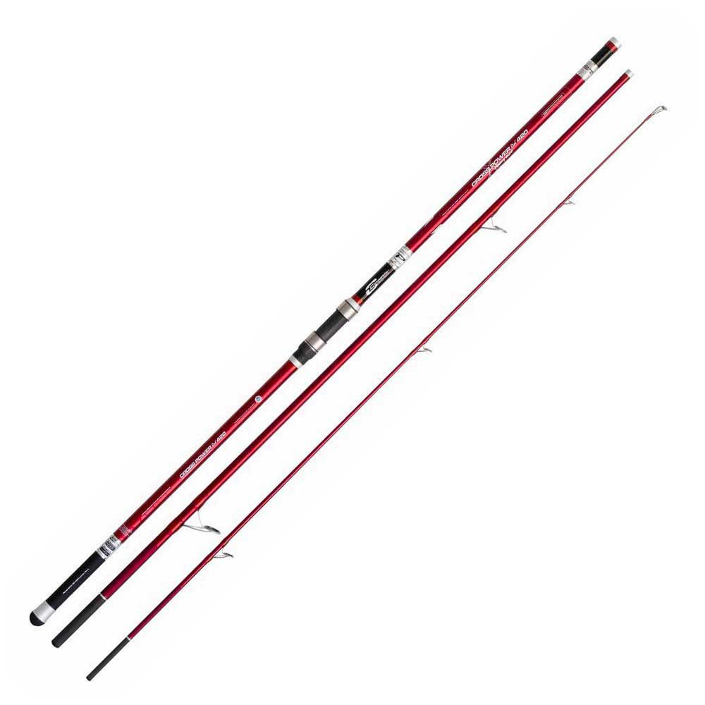 Cinnetic Cross Power Surfcasting Rod Rot 4.50 m / 125-350 g Cinnetic Cross Power Surfcasting Rod Rot 4.50 m / 125-350 g von Cinnetic