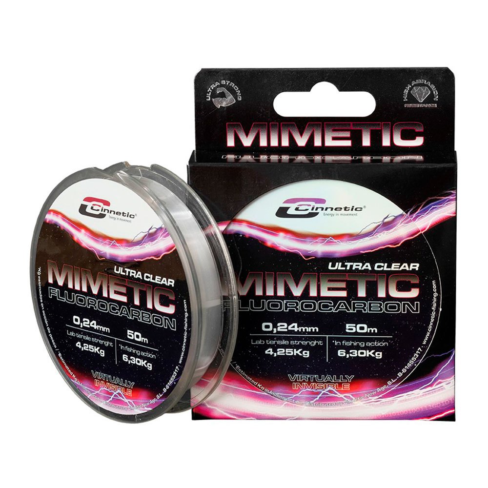 Cinnetic Mimetic Fluorocarbon 150 M Schwarz 0.240 mm Cinnetic Mimetic Fluorocarbon 150 M Schwarz 0.240 mm von Cinnetic