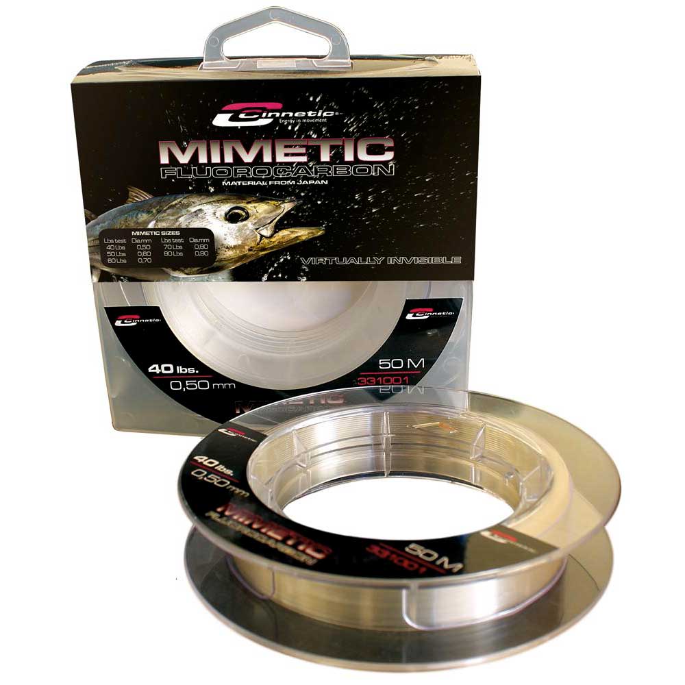 Cinnetic Mimetic Fluorocarbon 50 M Durchsichtig 0.500 mm von Cinnetic