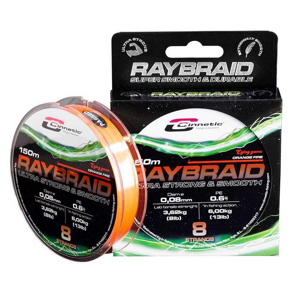 Cinnetic Raybraid Braided Line 150 M Gelb 0.100 mm Cinnetic Raybraid Braided Line 150 M Gelb 0.100 mm von Cinnetic