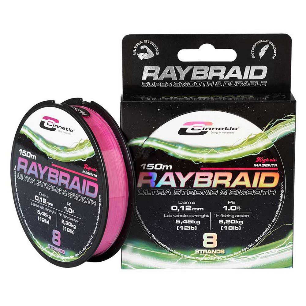 Cinnetic Raybraid Hi Vis Magnet Braided Line 150 M Blau 0.140 mm Cinnetic Raybraid Hi Vis Magnet Braided Line 150 M Blau 0.140 mm von Cinnetic