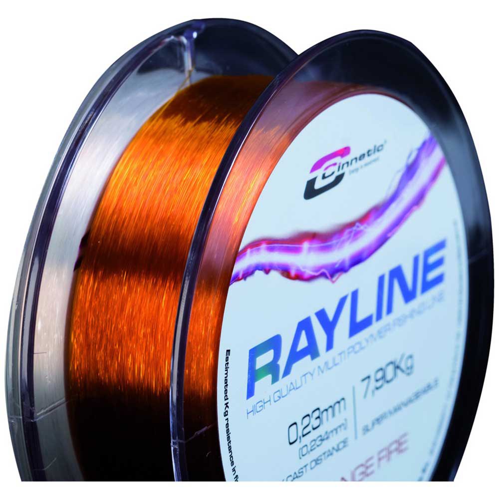 Cinnetic Rayline Braided Line 2000 M Orange 0.200 mm von Cinnetic