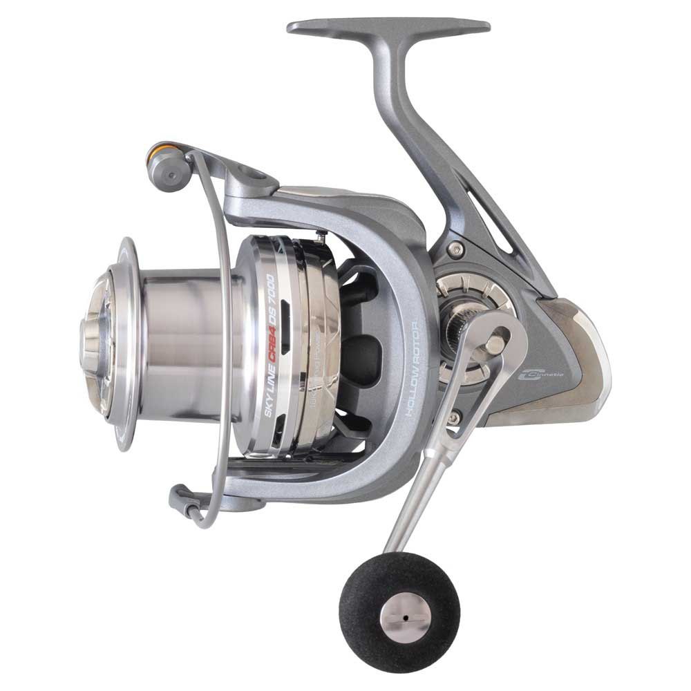 Cinnetic Sky Line Crb4 Ds Surfcasting Reel Silber 7000 von Cinnetic