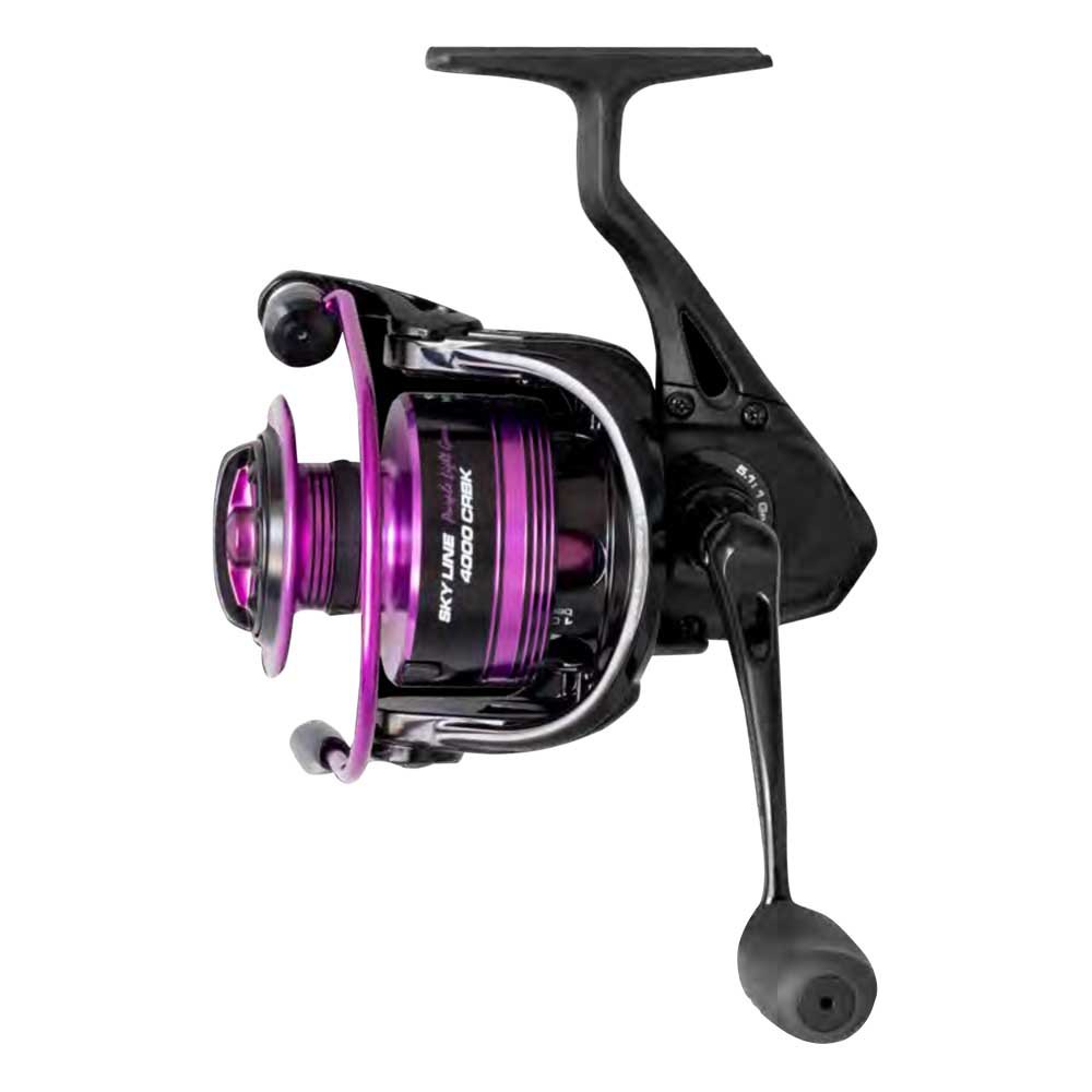 Cinnetic Sky Line Purple Light Game Crbk Spinning Reel Rosa 1500 von Cinnetic