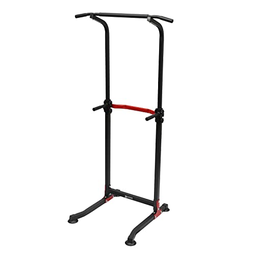 Power Tower, höhenverstellbar von 165-210cm, Dip Station, multifunktionale Kraftstation Kraftturm Trainingsgerät mit Klimmzugstange Power Tower, höhenverstellbar von 165-210cm, Dip Station, multifunktionale Kraftstation Kraftturm Trainingsgerät mit Klimmzugstange von Ciounmb