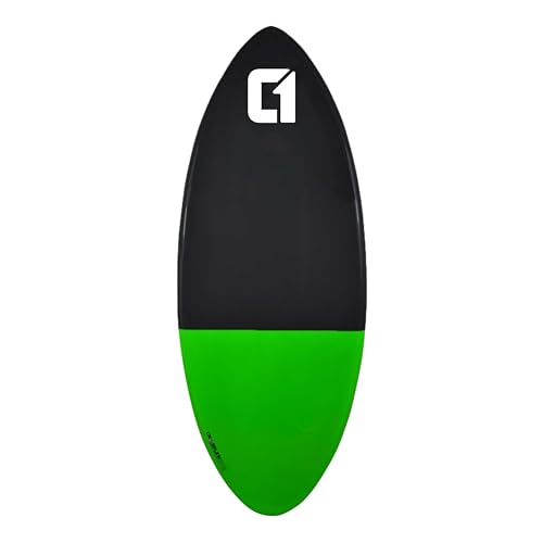 Circle One Skimboard EPS Epoxy Fiberglas, 109,9 cm, Grün von Circle One