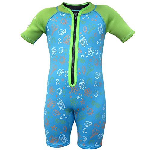 Circle One Unisex-Baby Pulse Neoprenanzug, blau, Alter 3 Circle One Unisex-Baby Pulse Neoprenanzug, blau, Alter 3 von Circle One