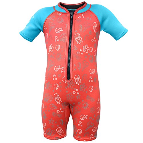 Circle One Unisex-Baby Pulse Neoprenanzug, rot, Alter 1 von Circle One