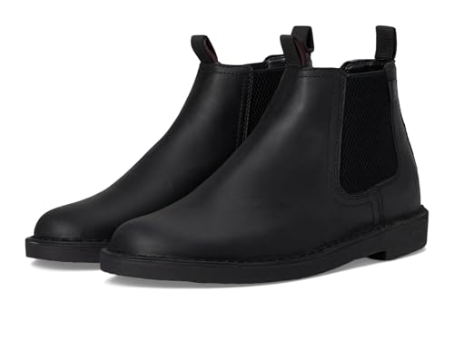 Clarks Shepton Easy Chelsea Boot für Herren, Schwarz Leder, 39.5 EU von Clarks