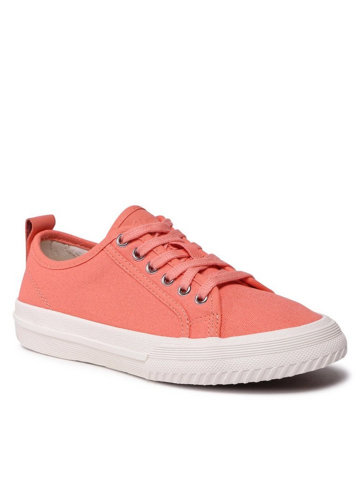 Clarks Sneakers aus Stoff Roxby Lace 261649844 Coral Canvas Sneaker von Clarks