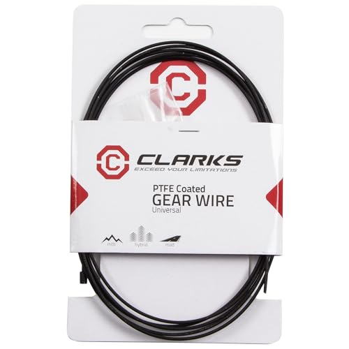 Clarks Fahrrad-Schaltzug, Teflon, 227,5 cm, Schwarz Clarks Fahrrad-Schaltzug, Teflon, 227,5 cm, Schwarz von Clarks