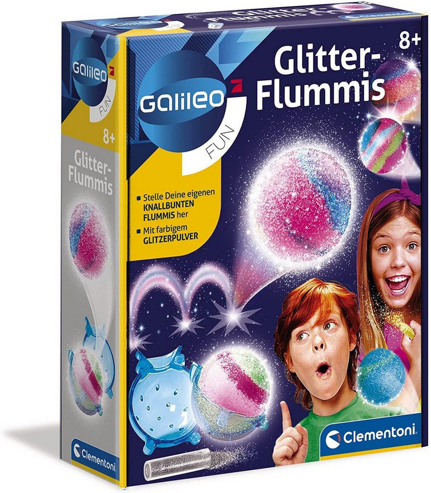 Clementoni® Experimentierkasten Clementoni 59220 - Glitter-Flummis von Clementoni®