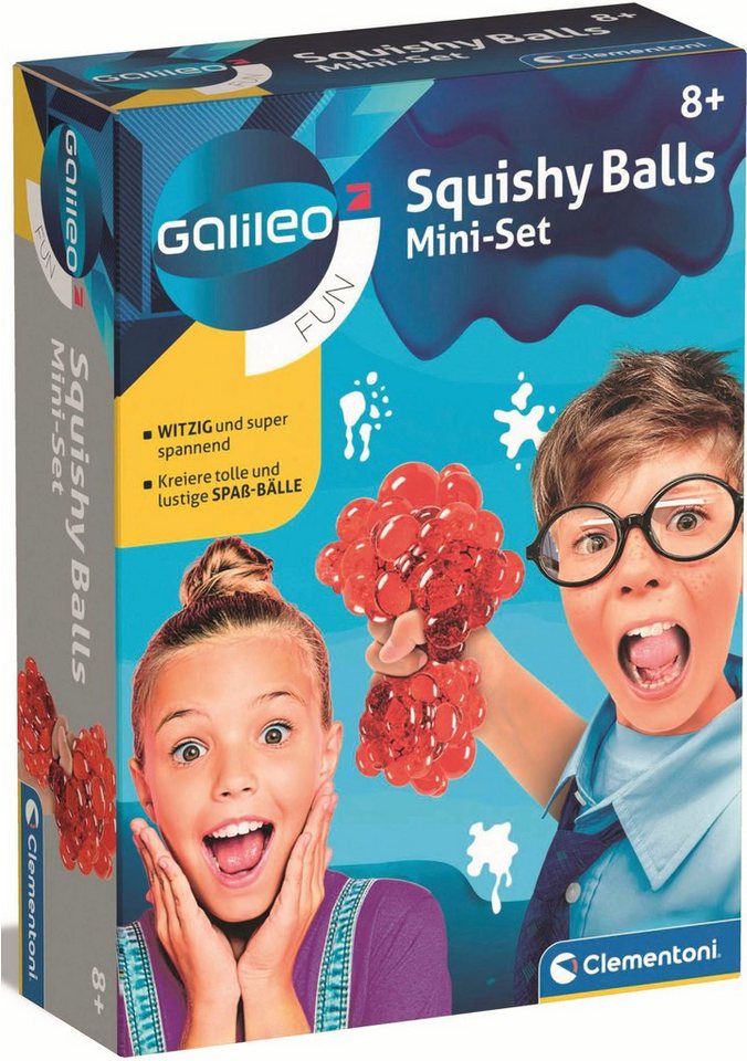 Clementoni® Experimentierkasten Galileo, Squishy Balls Mini-Set von Clementoni®