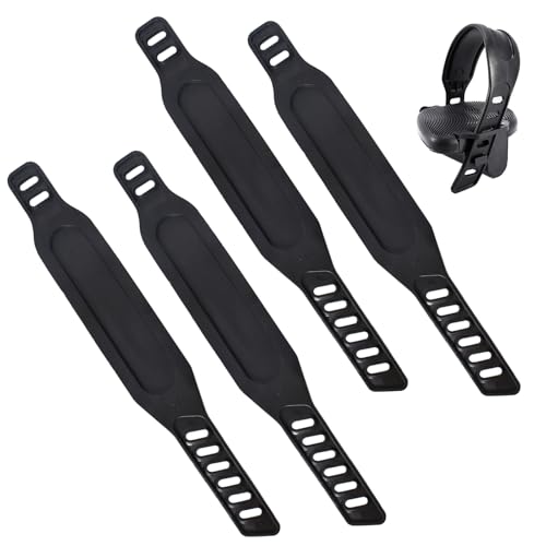 Heimtrainer Pedal Straps,Universal Pedalriemen,Pedalriemen Fahrrad,Pedalriemen für Stationäre Fahrräder,Universeller Pedalriemen,Passend für die meisten Heimtrainer von Cleminsta