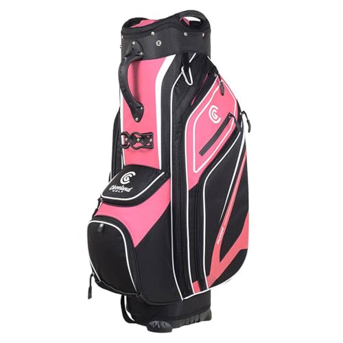 Cleveland Golf CG LT Cartbag Pink/Schwarz 14-Wege-Trennwand 2.4 kg Polyester Golfbag für Männer Golfer Cleveland Golf CG LT Cartbag Pink/Schwarz 14-Wege-Trennwand 2.4 kg Polyester Golfbag für Männer Golfer von Cleveland Golf