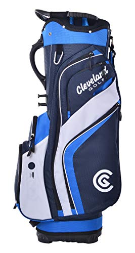 Cleveland Golf Wagentasche, Marineblau/Königsblau/Weiß, Größe L von Cleveland Golf