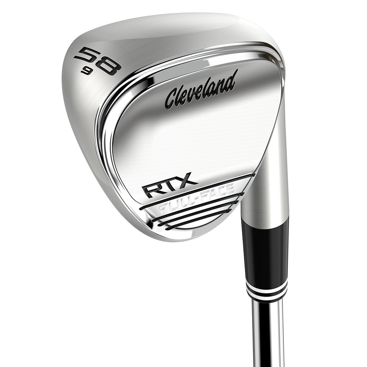 Cleveland Golf Mens Silver RTX Full-Face Zip Core Tour Right Hand Satin Golf Wedge, Size: 60°  | American Golf von Cleveland Golf