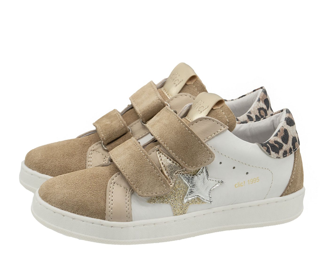 Clic Clic Sneaker Mädchen Halbschuhe Oceano Weiß Sneaker Clic Clic Sneaker Mädchen Halbschuhe Oceano Weiß Sneaker von Clic