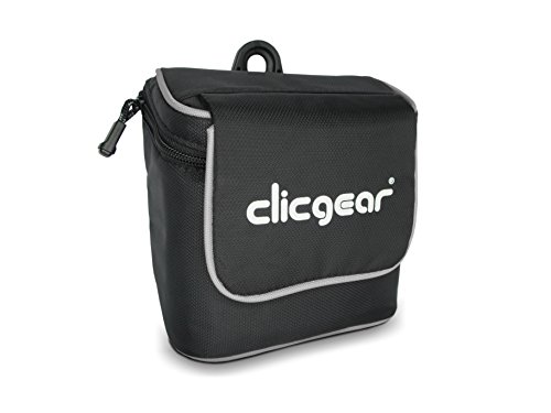 Clicgear Golf Trolley-Zubehörtasche, Schwarz/Weiß, 6' x 3.5' von Clicgear