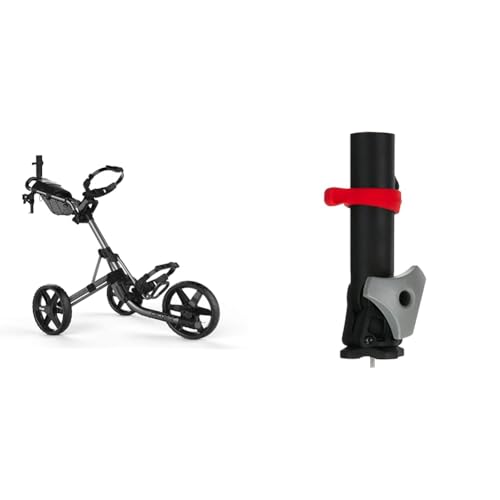 Clicgear Unisex 4.0 4 0 TROLLEY Silber, Silber, EINHEITSGRÖSSE UK Deluxe Verstellbarer Schirmhalter, schwarz/grau Clicgear Unisex 4.0 4 0 TROLLEY Silber, Silber, EINHEITSGRÖSSE UK Deluxe Verstellbarer Schirmhalter, schwarz/grau von Clicgear