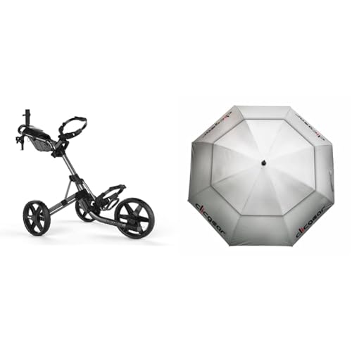 Clicgear Unisex 4.0 4 0 TROLLEY Silver, Silver, One Size UK UMBRELLA - Silver Clicgear Unisex 4.0 4 0 TROLLEY Silver, Silver, One Size UK UMBRELLA - Silver von Clicgear